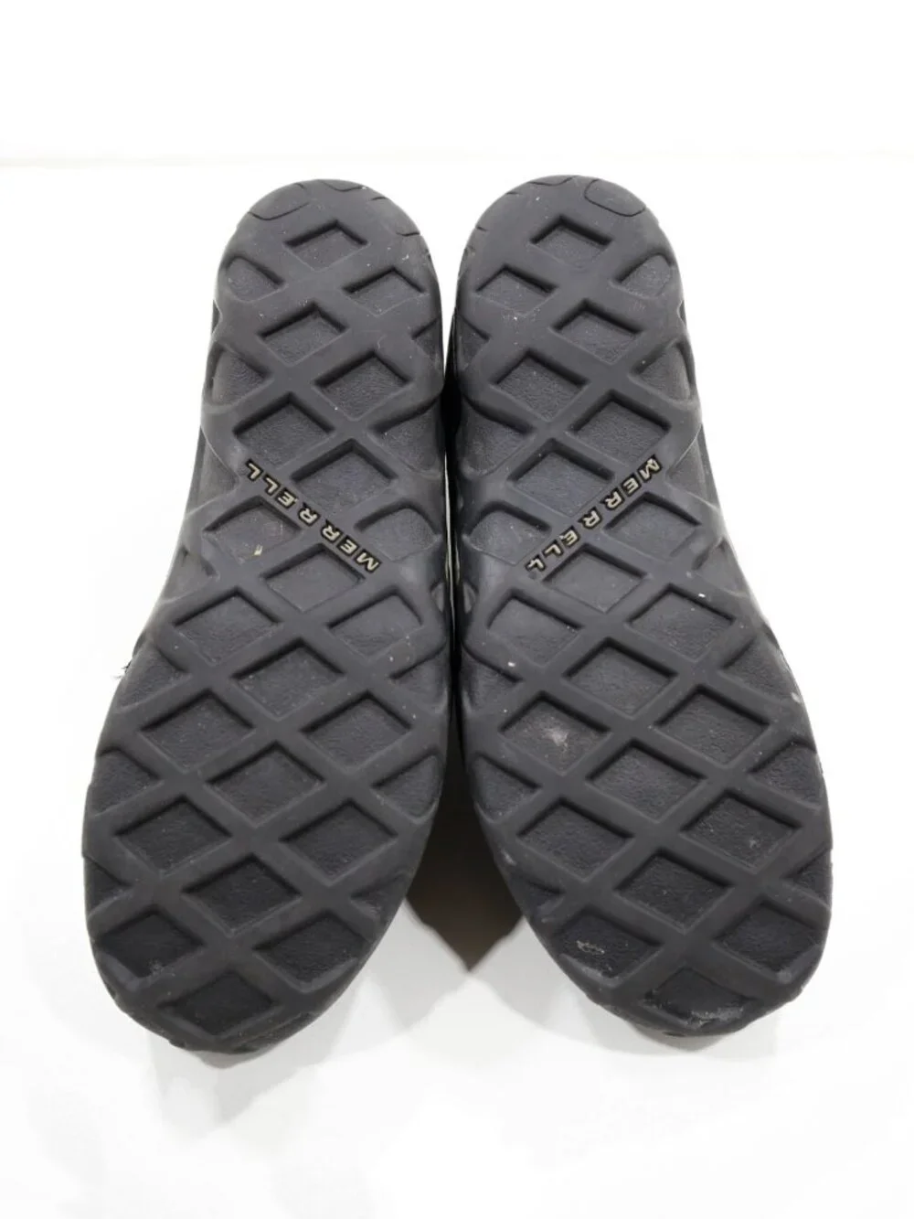 Merrell Jungle Moc Black Suede Leather Slip On Shoes - Youth 4
